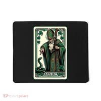 Tarot Card Funny St Patricks Day Gon Git St Patrick Mousepad thumb 0