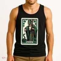 Tarot Card Funny St Patricks Day Gon Git St Patrick Tank Top thumb 3