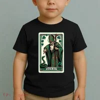 Tarot Card Funny St Patricks Day Gon Git St Patrick Toddler T-Shirt thumb 2