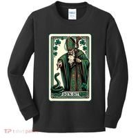 Tarot Card Funny St Patricks Day Gon Git St Patrick Kids Long Sleeve Shirt thumb 0