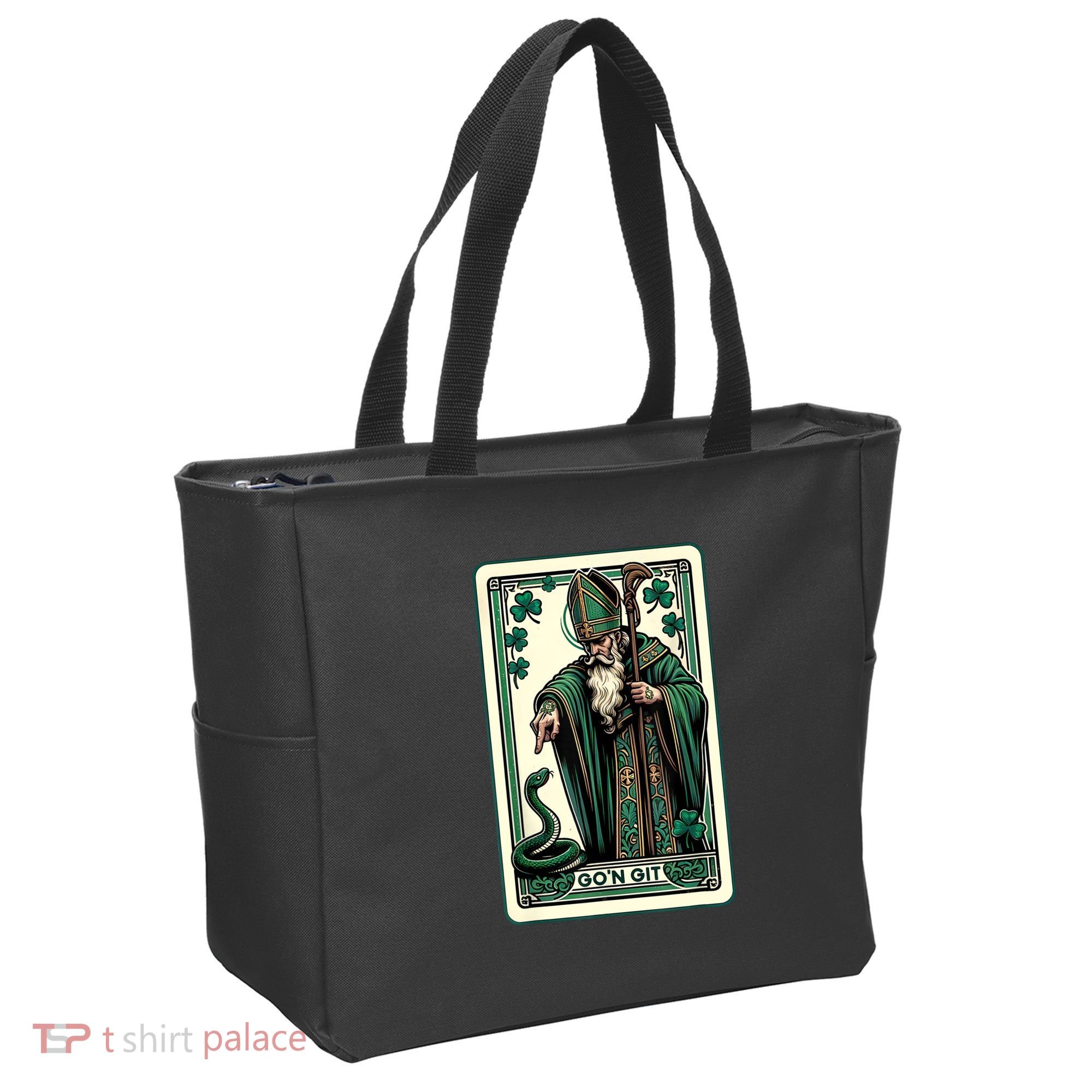 Tarot Card Funny St Patricks Day Gon Git St Patrick Bag
