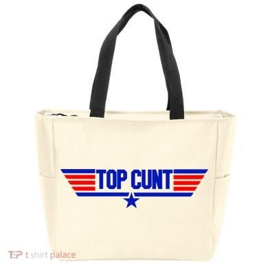 Top Cunt Funny Parody Tote Bag