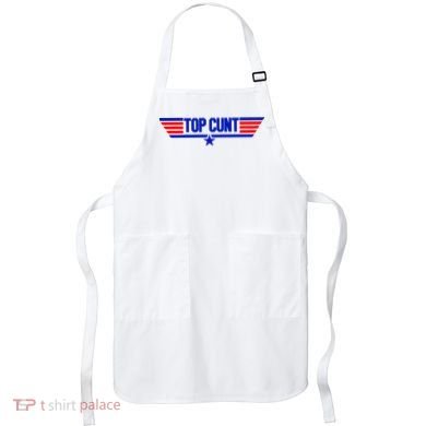 Top Cunt Funny Parody Apron