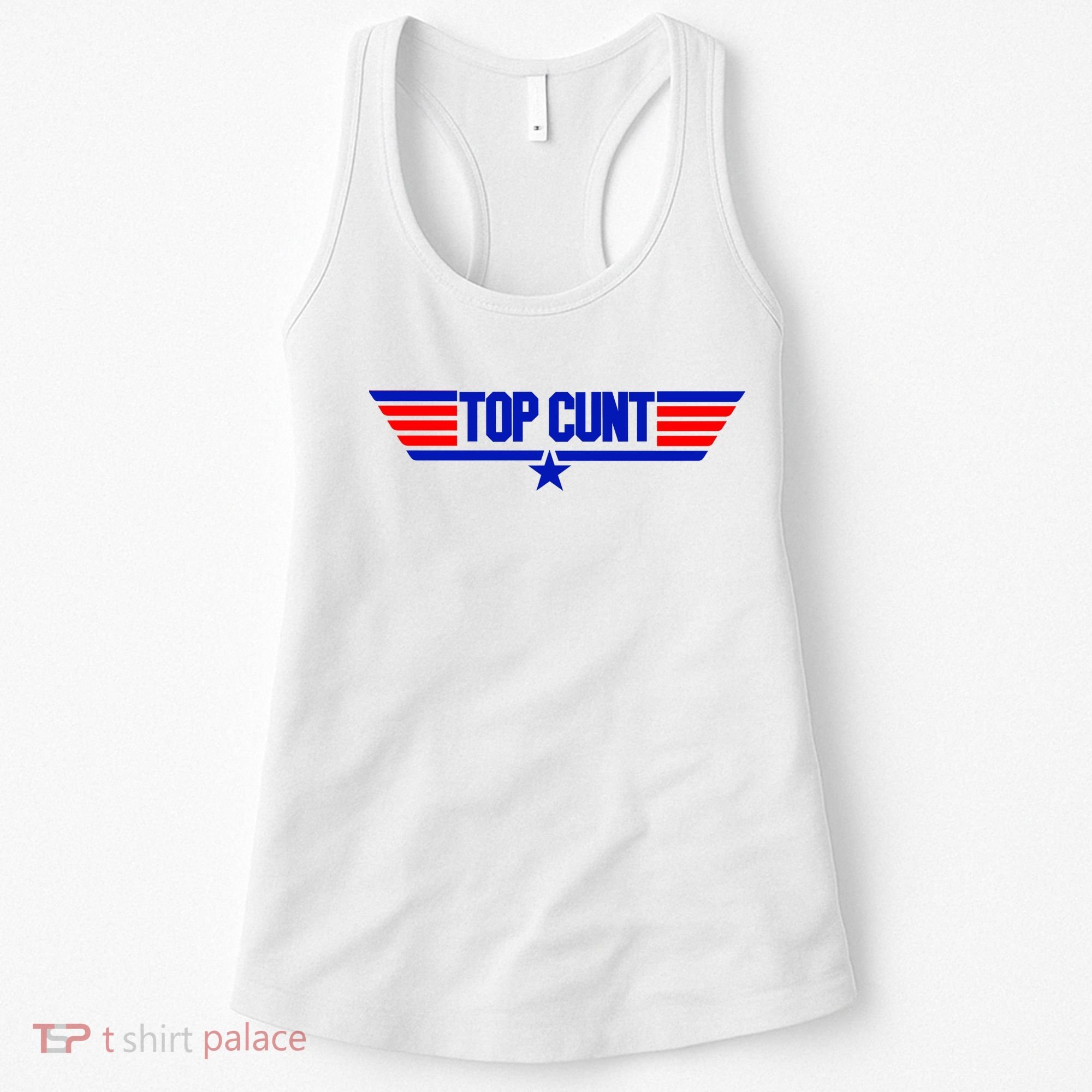 Top Cunt Funny Parody Women's Tank Top