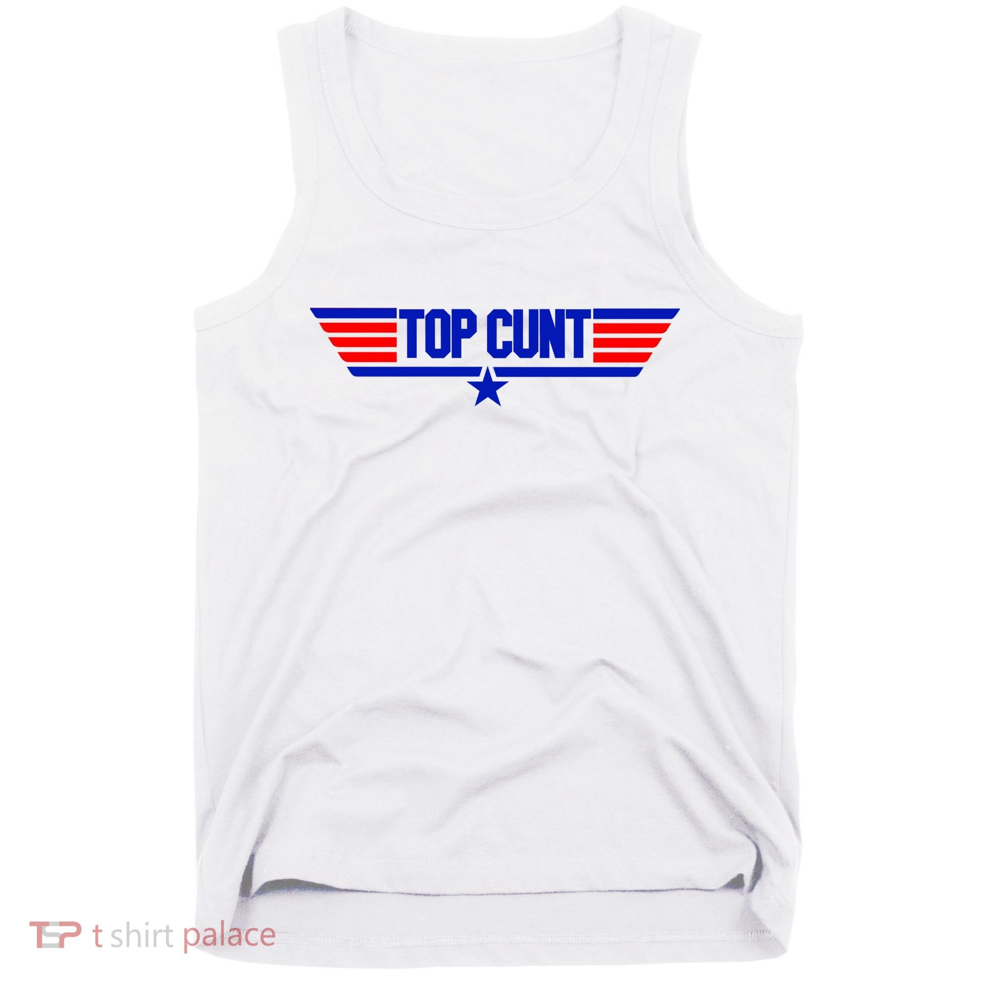 Top Cunt Funny Parody Tank Top