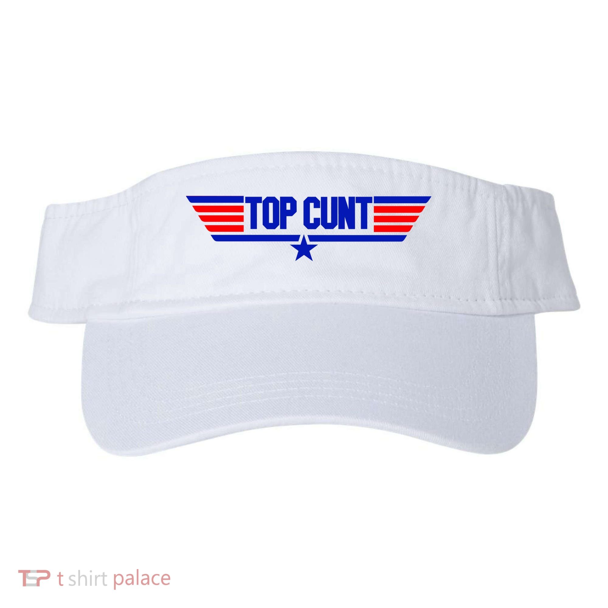 Top Cunt Funny Parody Visor