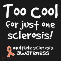 Too Cool For Just One Sclerosis Multiple Sclerosis Awareness Apron thumb 3