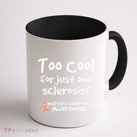 Too Cool For Just One Sclerosis Multiple Sclerosis Awareness Coffee Mug thumb 1