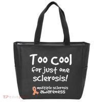 Too Cool For Just One Sclerosis Multiple Sclerosis Awareness Tote Bag thumb 0