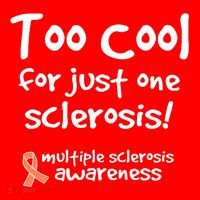 Too Cool For Just One Sclerosis Multiple Sclerosis Awareness Santa Hat thumb 1