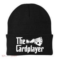 The Cardplayer Funny Poker Card Player Casino Gambler Beanie thumb 0