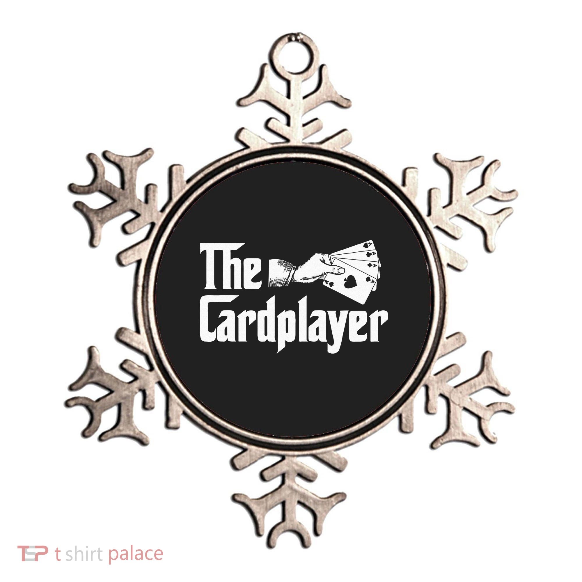 The Cardplayer Funny Poker Card Player Casino Gambler Ornament