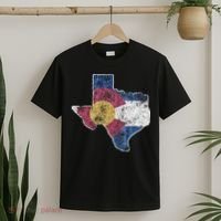 Texas Colorado Flag Family USA Home State T-Shirt thumb 2