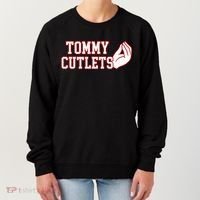 Tommy Cutlets Football Quarterback Ny Italian Hand Gesture Women's Sweatshirt thumb 0