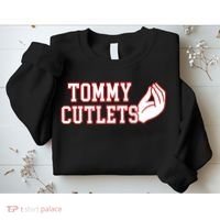 Tommy Cutlets Football Quarterback Ny Italian Hand Gesture Sweatshirt thumb 2