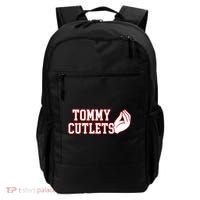 Tommy Cutlets Football Quarterback Ny Italian Hand Gesture Backpack thumb 0