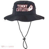 Tommy Cutlets Football Quarterback Ny Italian Hand Gesture Bucket Hat thumb 0