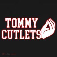 Tommy Cutlets Football Quarterback Ny Italian Hand Gesture Women's Hoodie thumb 2
