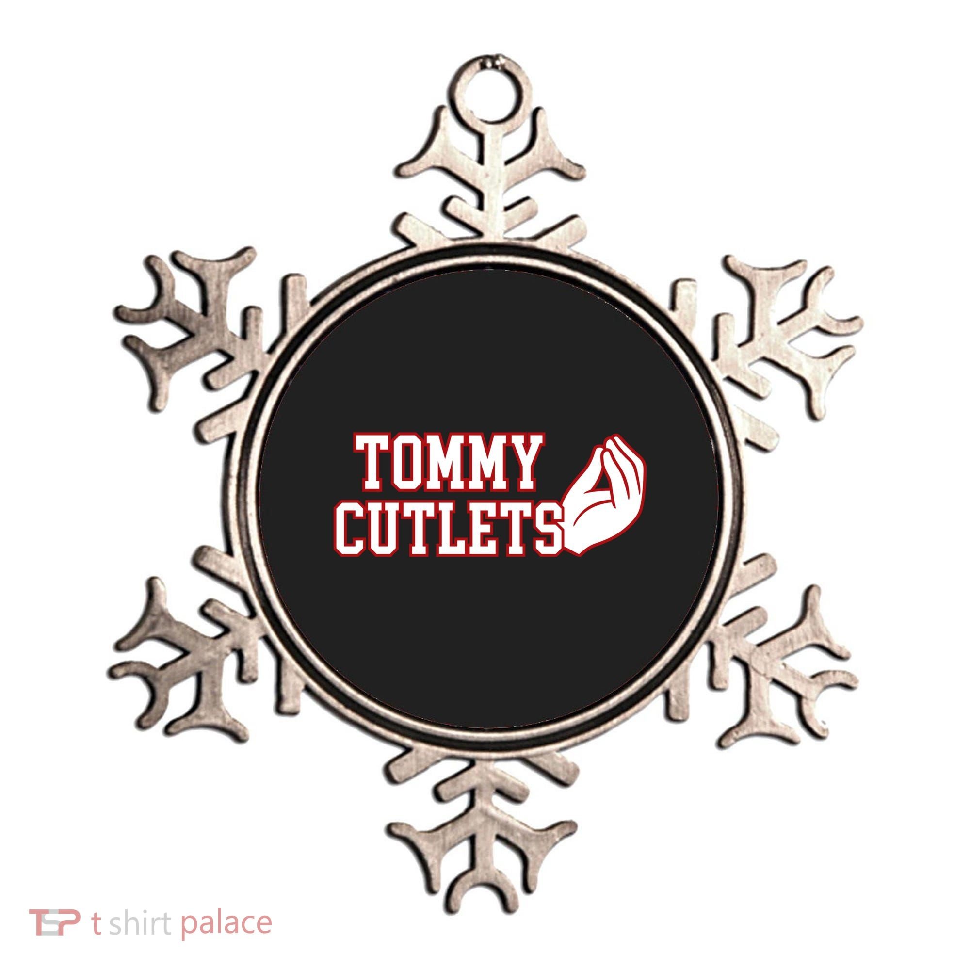 Tommy Cutlets Football Quarterback Ny Italian Hand Gesture Ornament