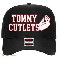 Tommy Cutlets Football Quarterback Ny Italian Hand Gesture Hat thumb 0