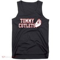 Tommy Cutlets Football Quarterback Ny Italian Hand Gesture Tank Top thumb 0