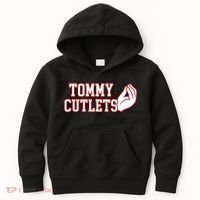 Tommy Cutlets Football Quarterback Ny Italian Hand Gesture Kids Hoodie thumb 0