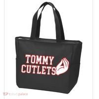 Tommy Cutlets Football Quarterback Ny Italian Hand Gesture Tote Bag thumb 3