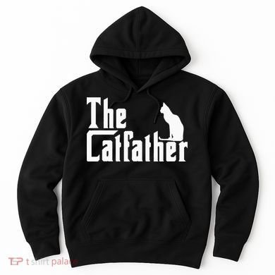 The Catfather Funny Cat Dad Father Lover Hoodie