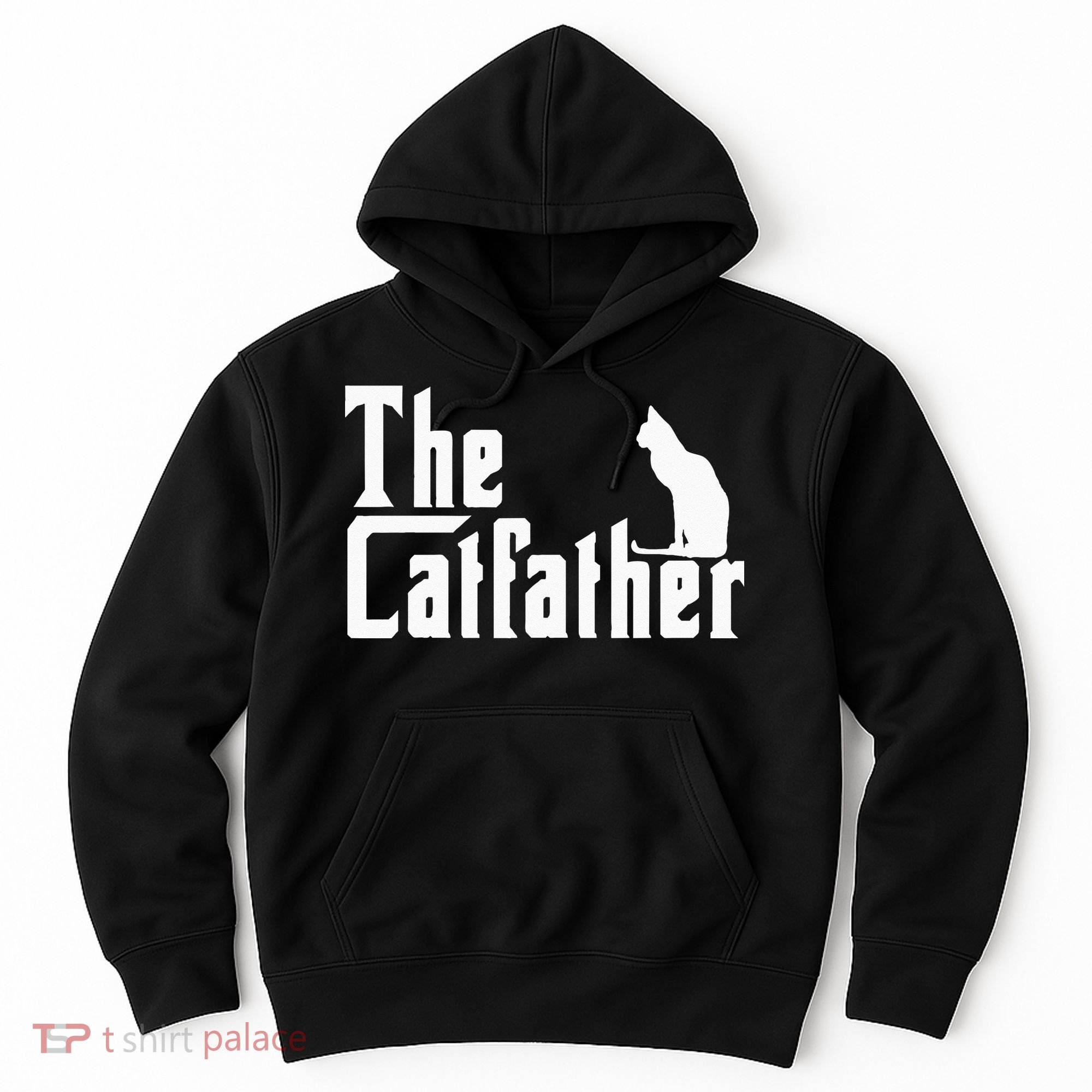 The Catfather Funny Cat Dad Father Lover Hoodie