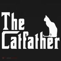 The Catfather Funny Cat Dad Father Lover Apron thumb 3