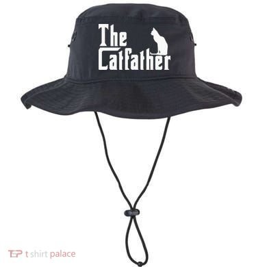 The Catfather Funny Cat Dad Father Lover Bucket Hat
