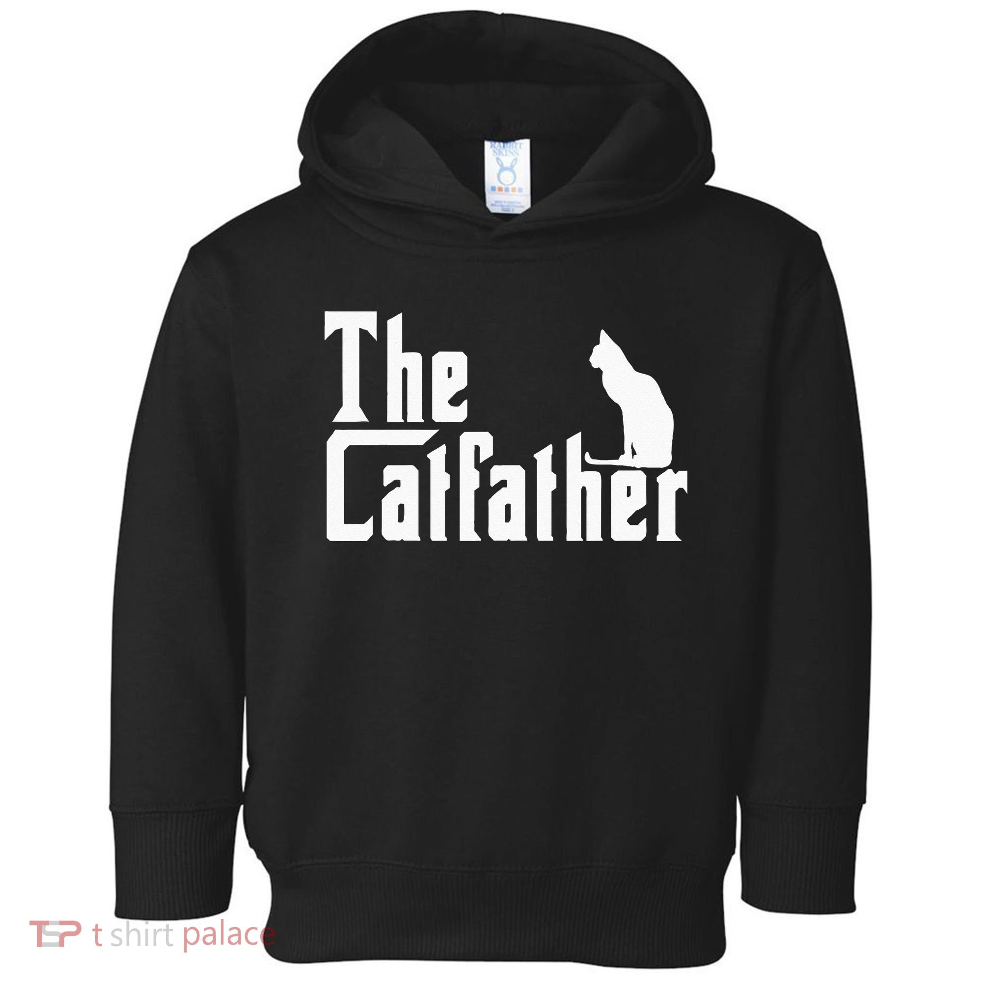 The Catfather Funny Cat Dad Father Lover Toddler Hoodie