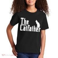 The Catfather Funny Cat Dad Father Lover Kids T-Shirt thumb 2
