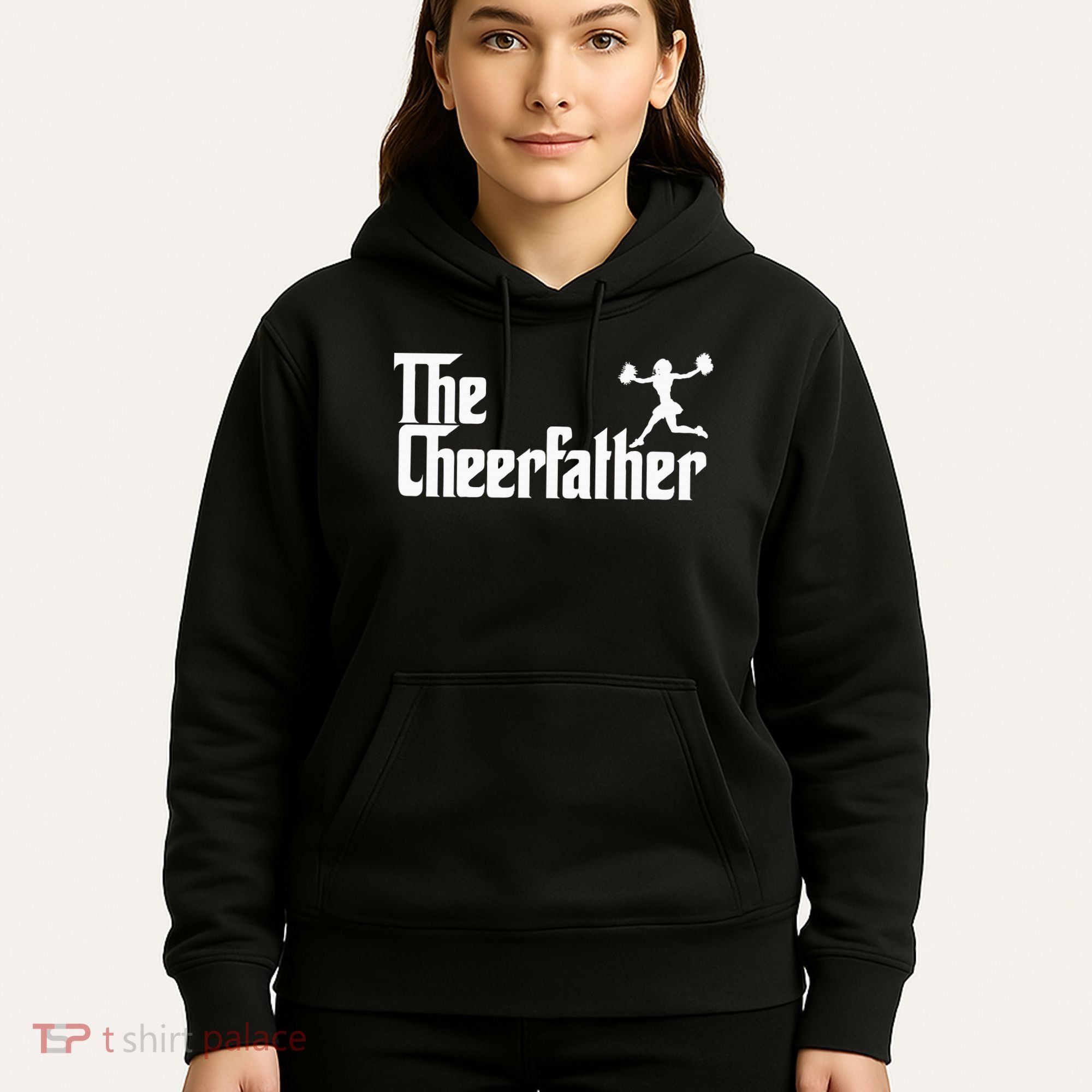 The Cheer Father Funny Cheerleader Father Dad Gift Hoodie