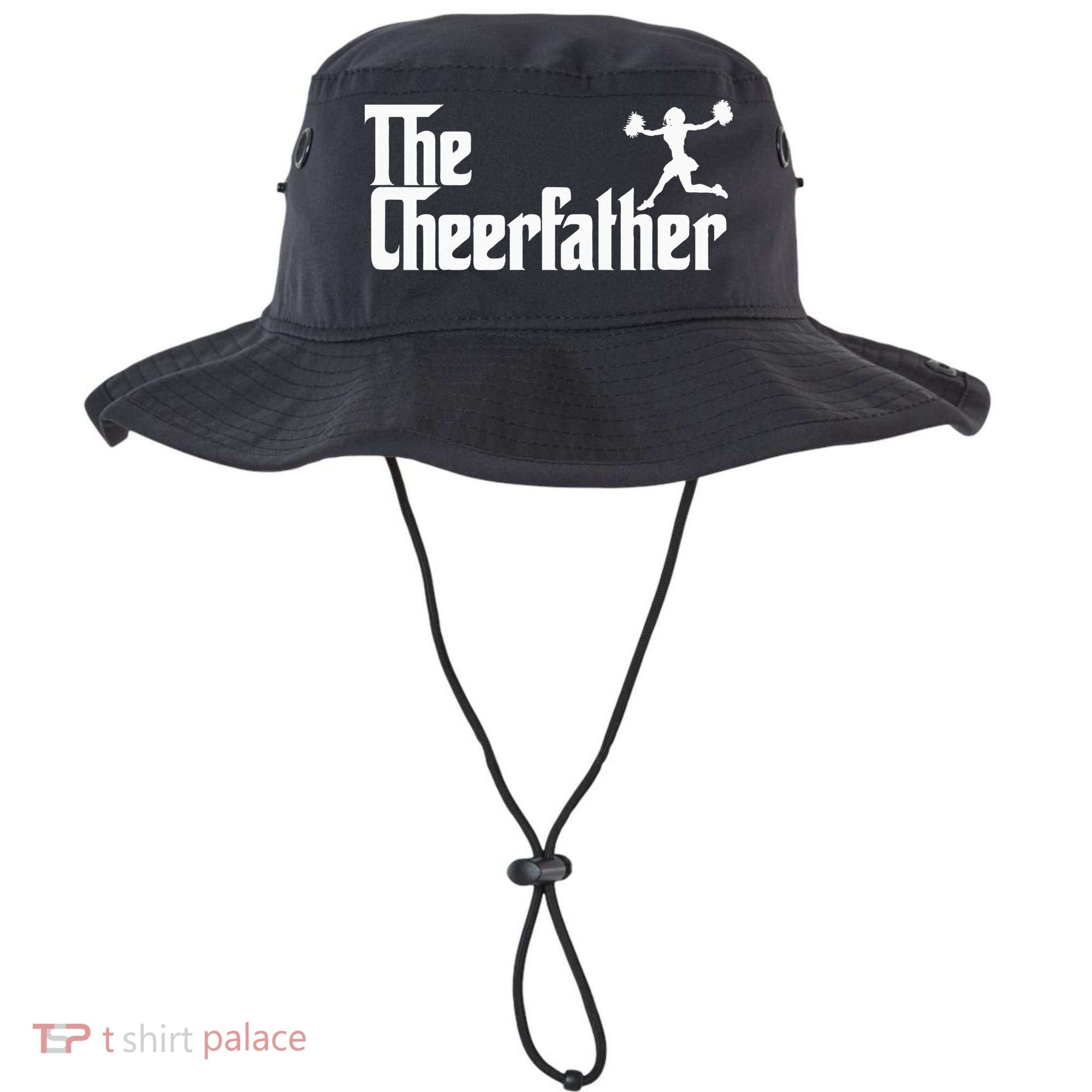 The Cheer Father Funny Cheerleader Father Dad Gift Bucket Hat