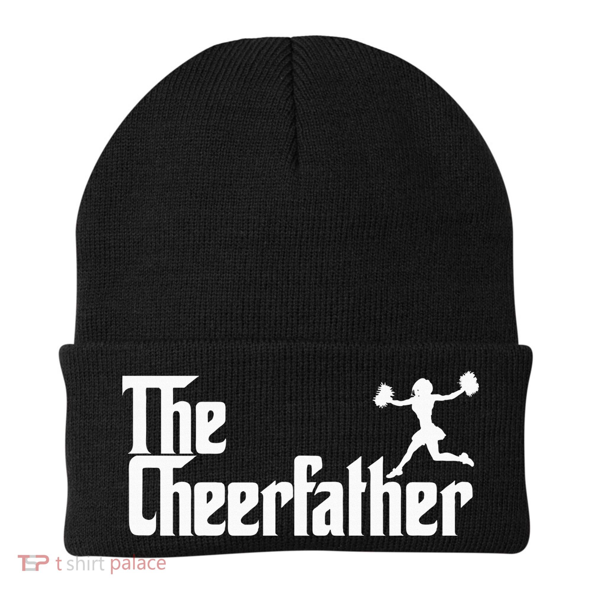The Cheer Father Funny Cheerleader Father Dad Gift Beanie