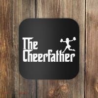 The Cheer Father Funny Cheerleader Father Dad Gift Coaster thumb 0