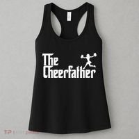 The Cheer Father Funny Cheerleader Father Dad Gift Women's Tank Top thumb 3