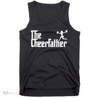 The Cheer Father Funny Cheerleader Father Dad Gift Tank Top thumb 0