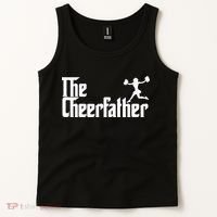The Cheer Father Funny Cheerleader Father Dad Gift Tank Top thumb 2