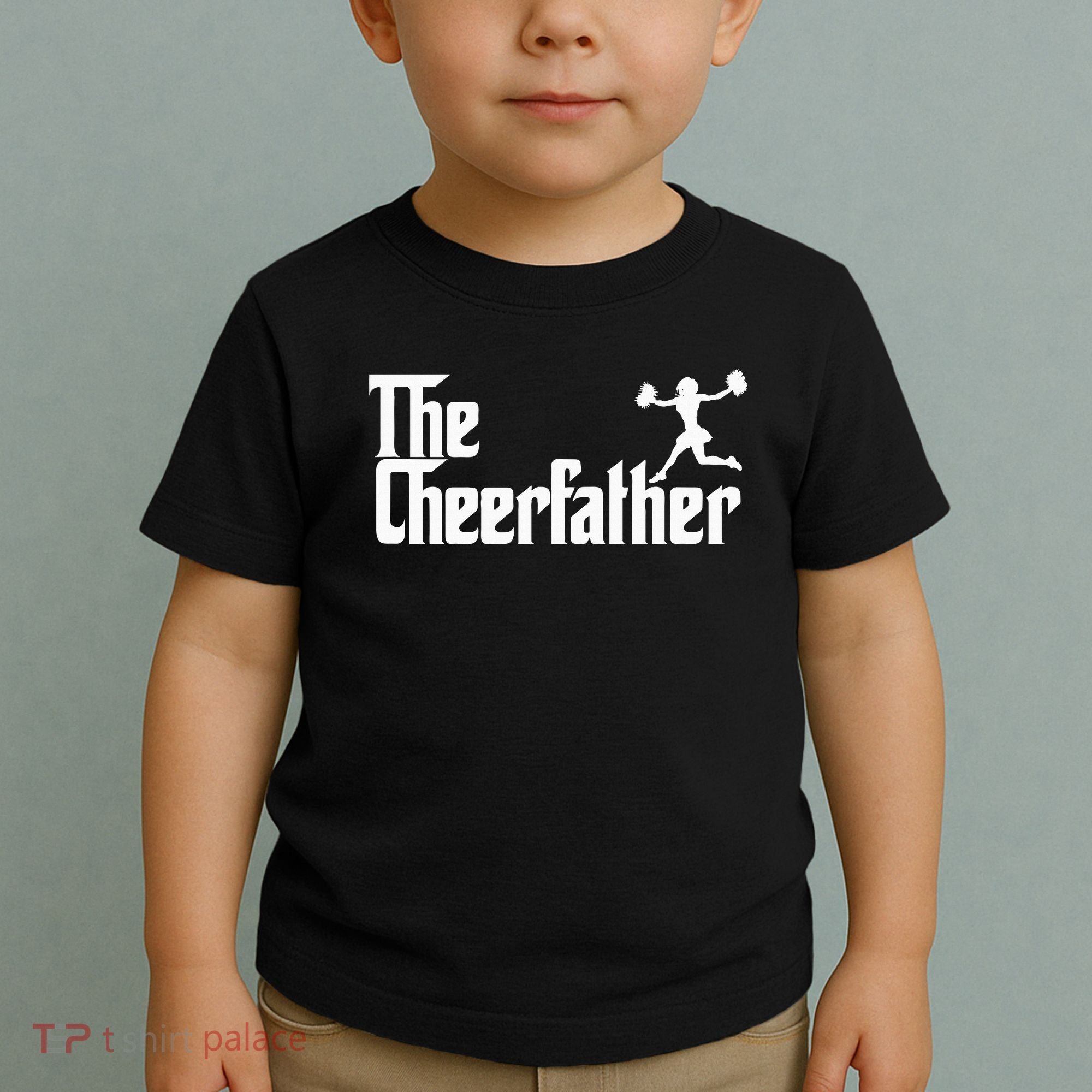 The Cheer Father Funny Cheerleader Father Dad Gift Toddler T-Shirt