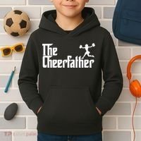The Cheer Father Funny Cheerleader Father Dad Gift Kids Hoodie thumb 2