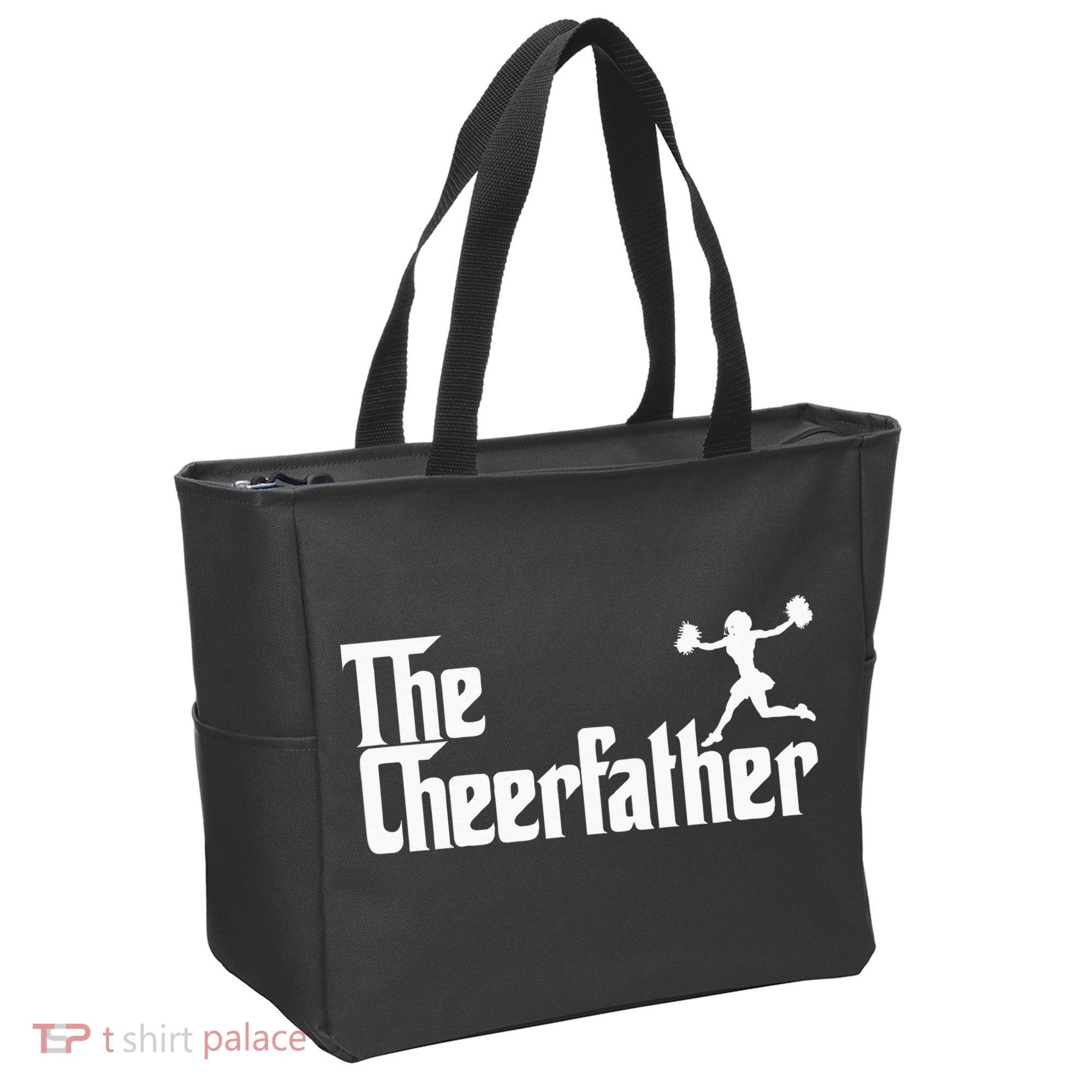The Cheer Father Funny Cheerleader Father Dad Gift Tote Bag