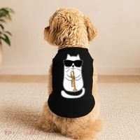Trumpet Cat Funny Trumpet Player Doggie Tank thumb 2