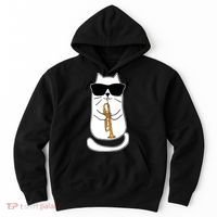 Trumpet Cat Funny Trumpet Player Hoodie thumb 0