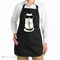 Trumpet Cat Funny Trumpet Player Apron thumb 2