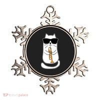 Trumpet Cat Funny Trumpet Player Ornament thumb 0