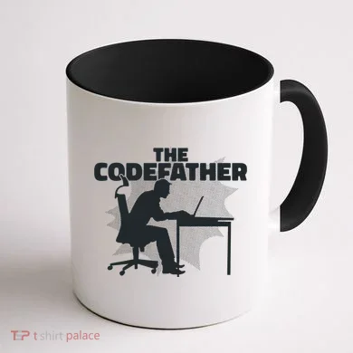 The Code Father Coffee Mug back