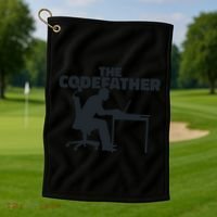 The Code Father Golf Towel thumb 1