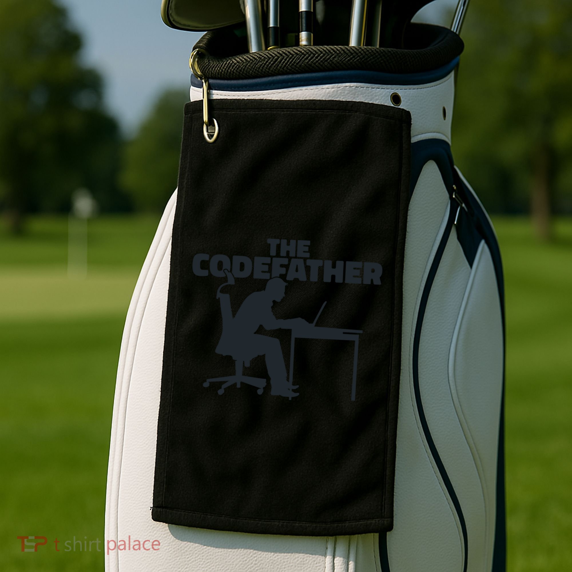 The Code Father Golf Towel